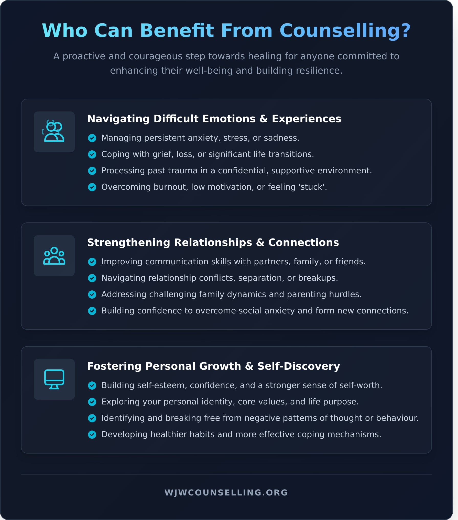 What is Counselling? A Compassionate Guide to Starting Your Healing Journey - Infographic